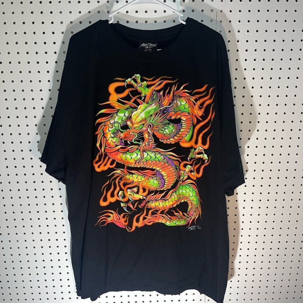 Rock Chang colorful graphic shirt